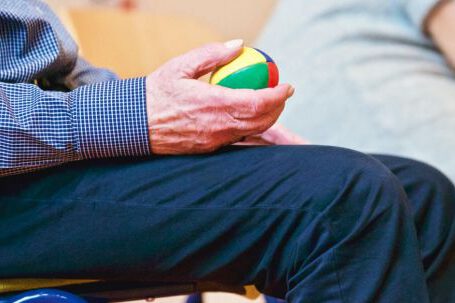 Occupational Therapy - Person Holding Multicolored Ball