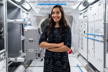 Engineering Future - Female Engineer in Space Station
